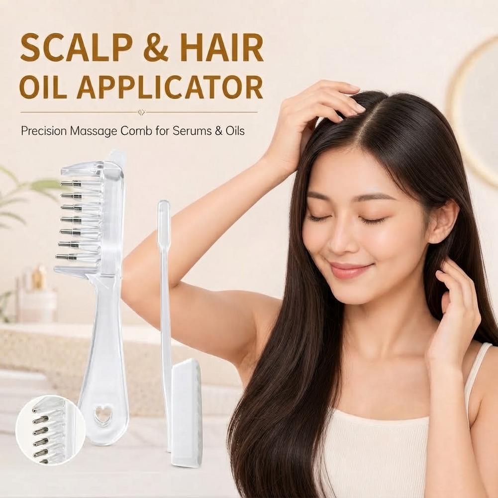Transparent Hair Root Comb Liq - Hair Care ulasan dan harga