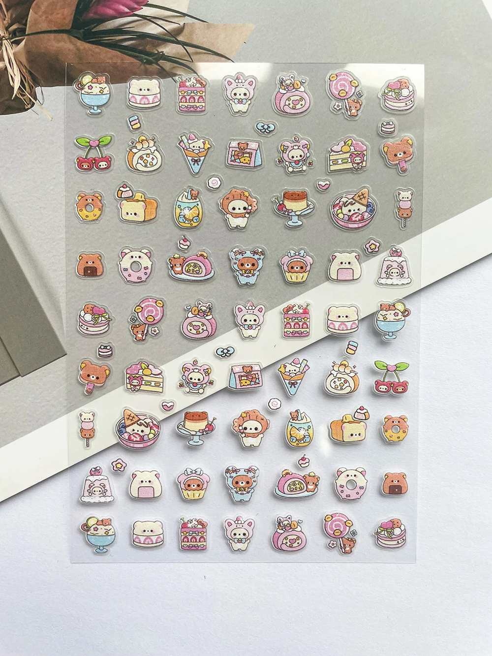 Pvc Super Mini Pink Rilakkuma  - Nail Art ulasan dan harga