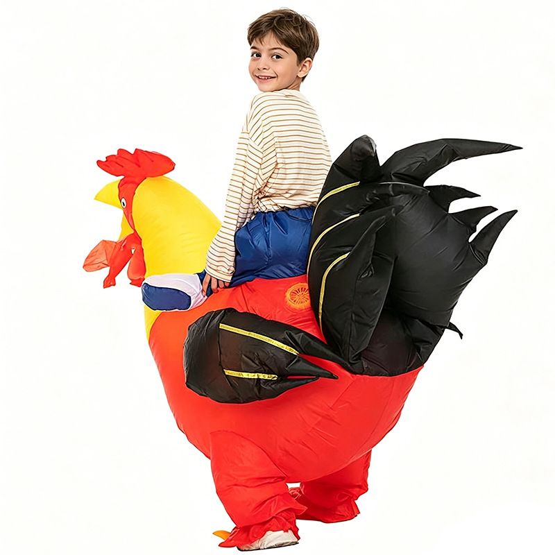 Halloween Funny Rooster Inflat - Makeup ulasan dan harga