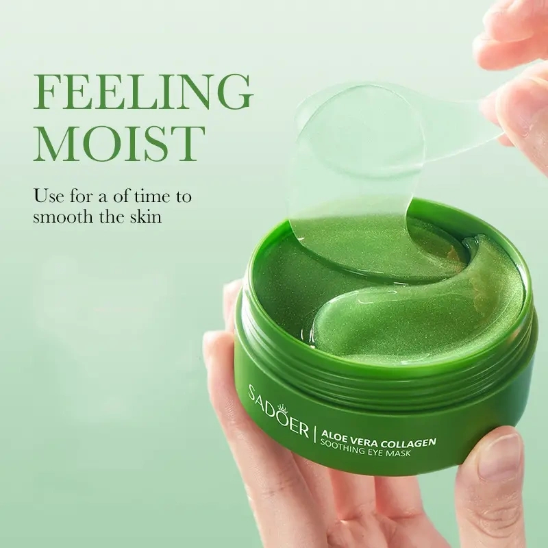 60 Pieces of Aloe Vera Collage - Collagen Under Eye Patches ulasan dan harga