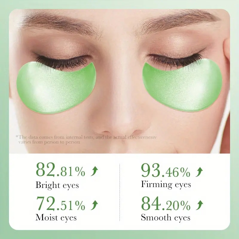 60 Pieces of Aloe Vera Collage - Collagen Under Eye Patches ulasan dan harga