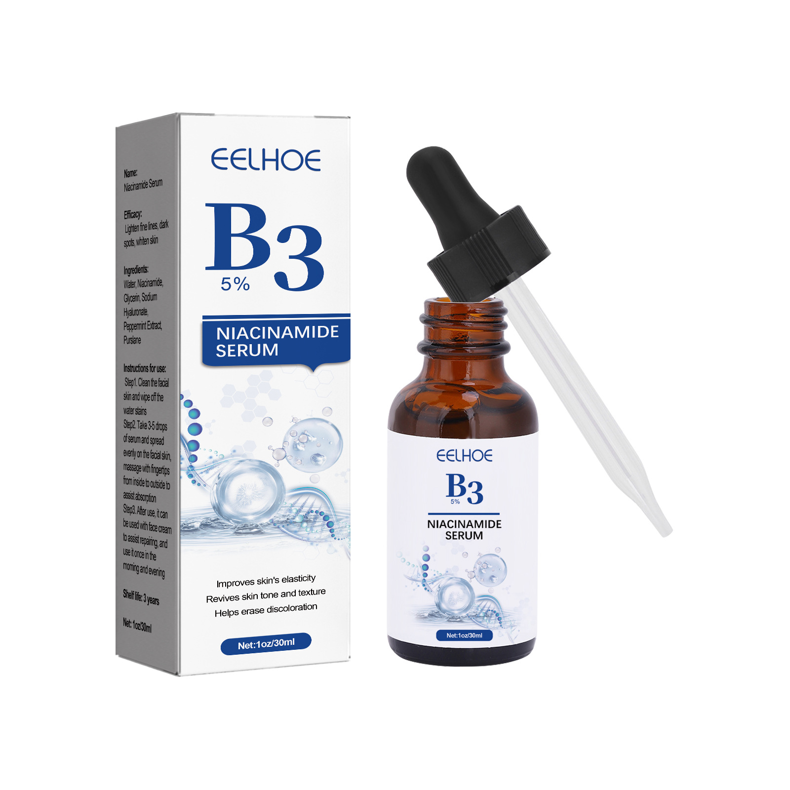 B3 Niacinamide Serum Wrinkle R - Niacinamide Pore Shrinking Essence ulasan dan harga