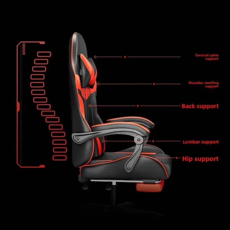 E-sports Chair Lights Bluetoot - Massage ulasan dan harga