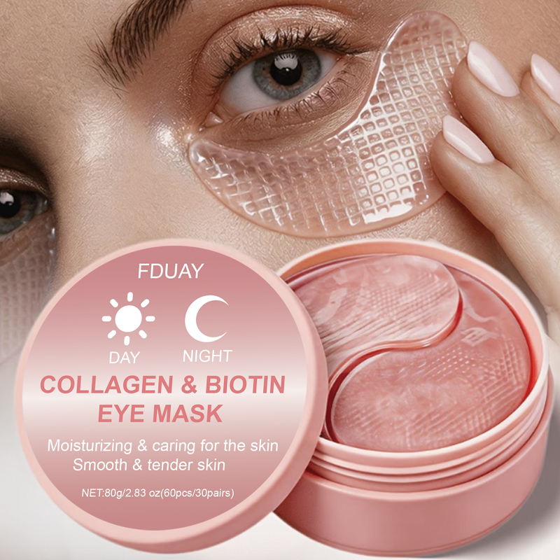 FDUAY Biotin Collagen Dual-Eff - Collagen Under Eye Patches ulasan dan harga