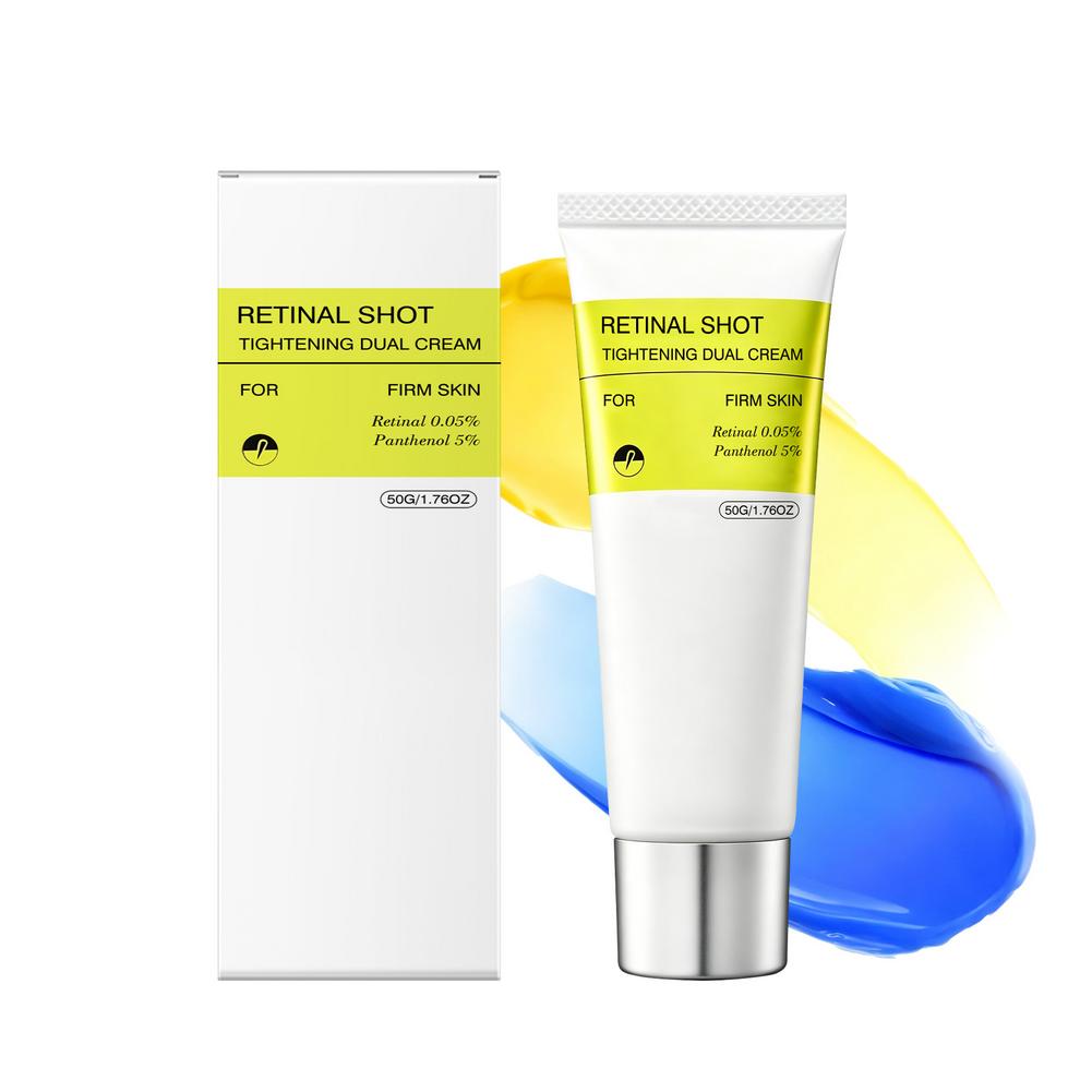 Retinol Shot Tightening Dual C - Retinol Anti Wrinkle Cream ulasan dan harga