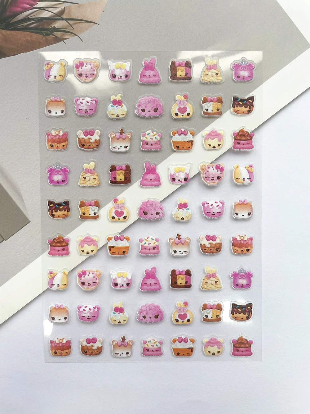 Mini Pvc Funny Cat Poster Good - Nail Art ulasan dan harga