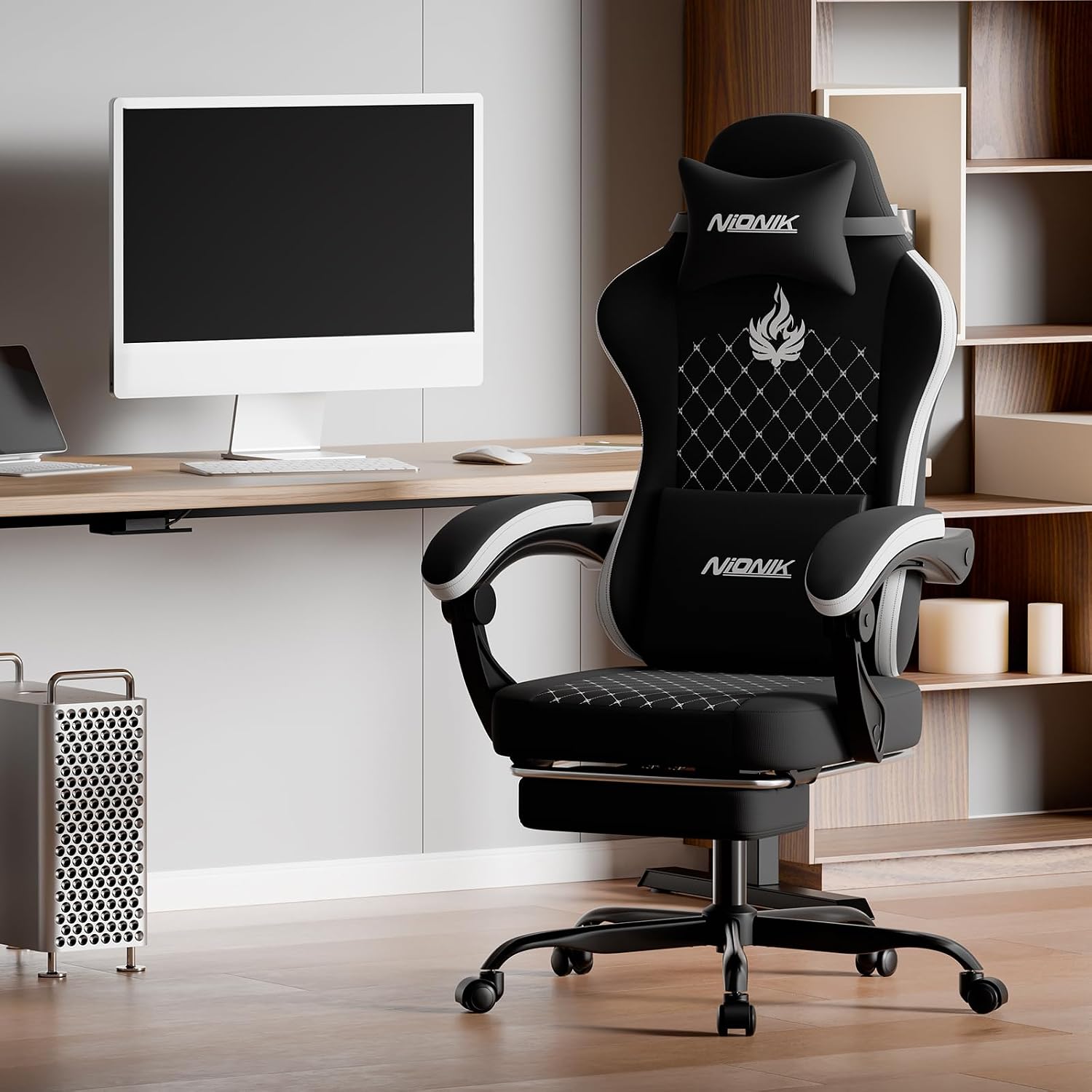 Gaming Chair with Massage,Ergo - Massage ulasan dan harga